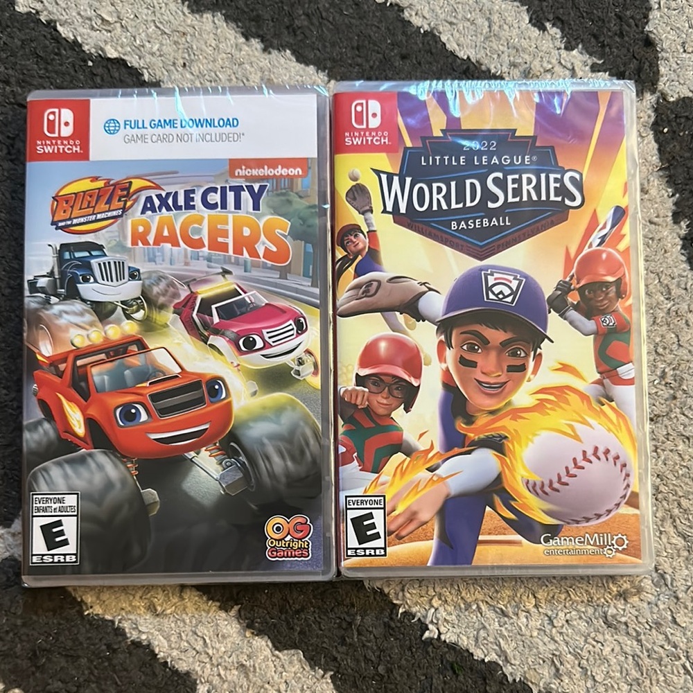 Nickelodeon Blaze Axle City Racers/Little League World Series- Nintendo Switch